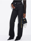 TALL  Jeans coupe droite taille haute stretchy extra long