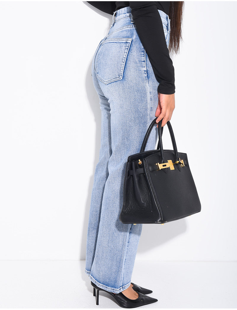 Jeans coupe droite