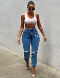 Jeans jogging destroy