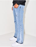 Jeans Flare Bleu