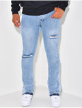 Jeans Flare Bleu