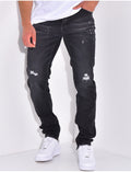 Jeans flare destroy
