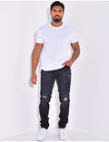 Jeans flare destroy