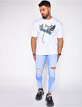 Jeans homme destroy