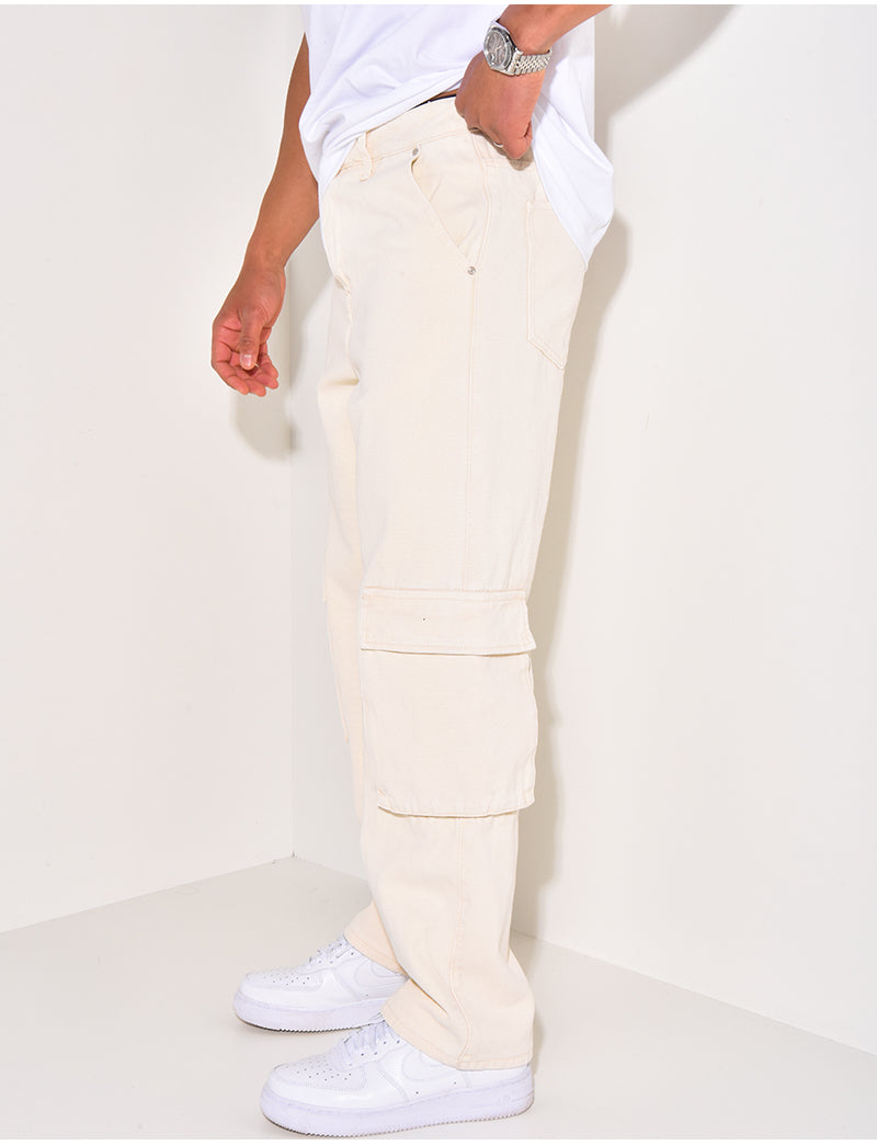 Pantalon cargo à poches