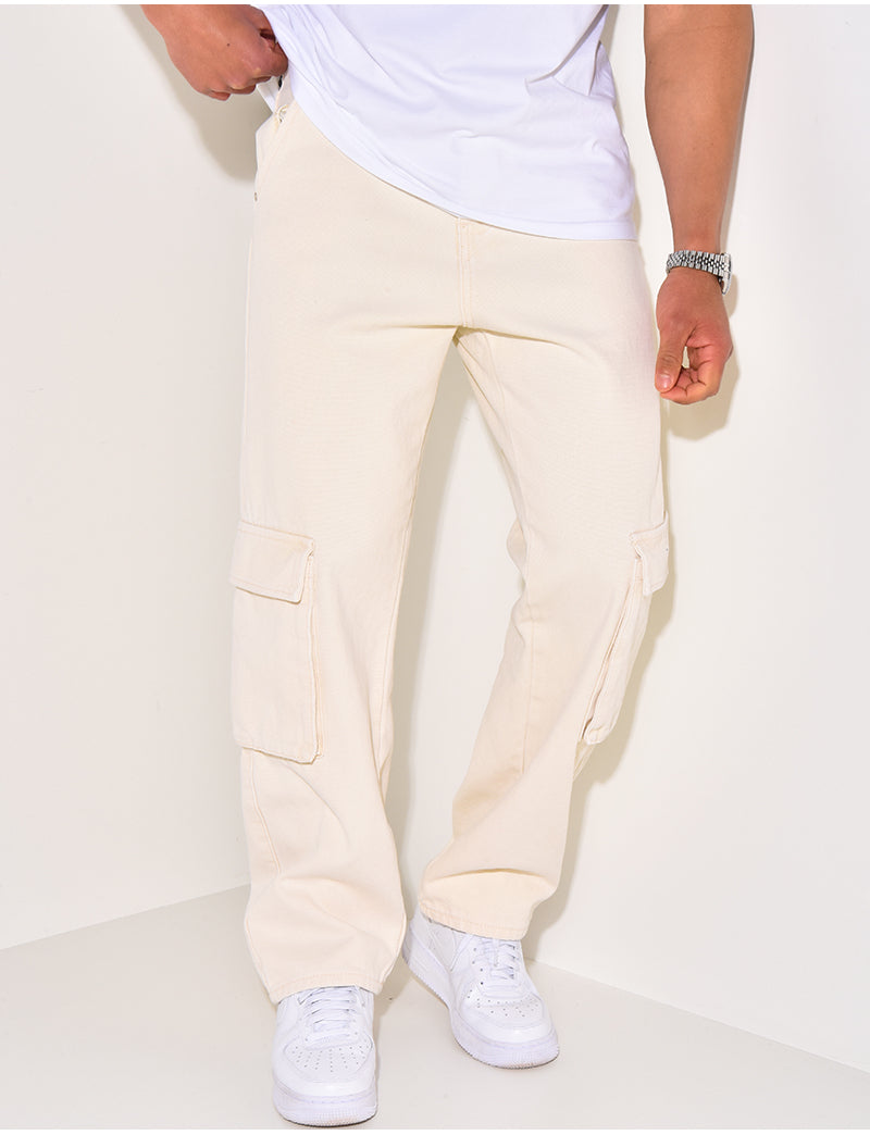 Pantalon cargo à poches
