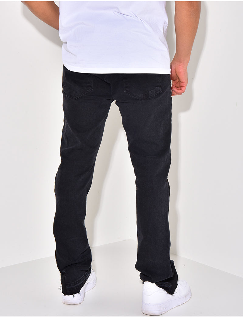 Jeans noir flare