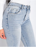 Jeans flare stretchy taille haute