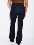 Jeans skinny stretch à bas évasé