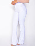 Jeans taille haute patte d'eph
