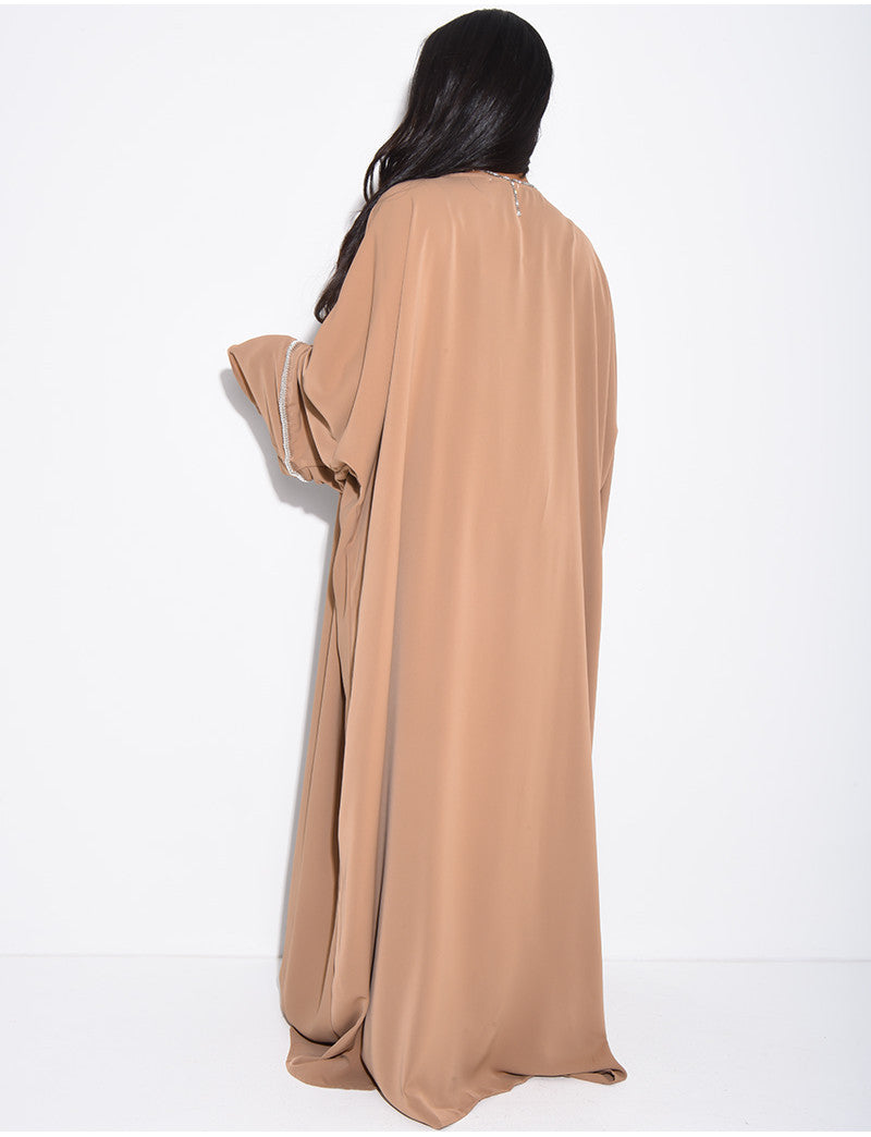 Kimono oversize à petites perles