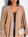 Kimono oversize à petites perles
