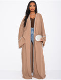 Kimono oversize à petites perles