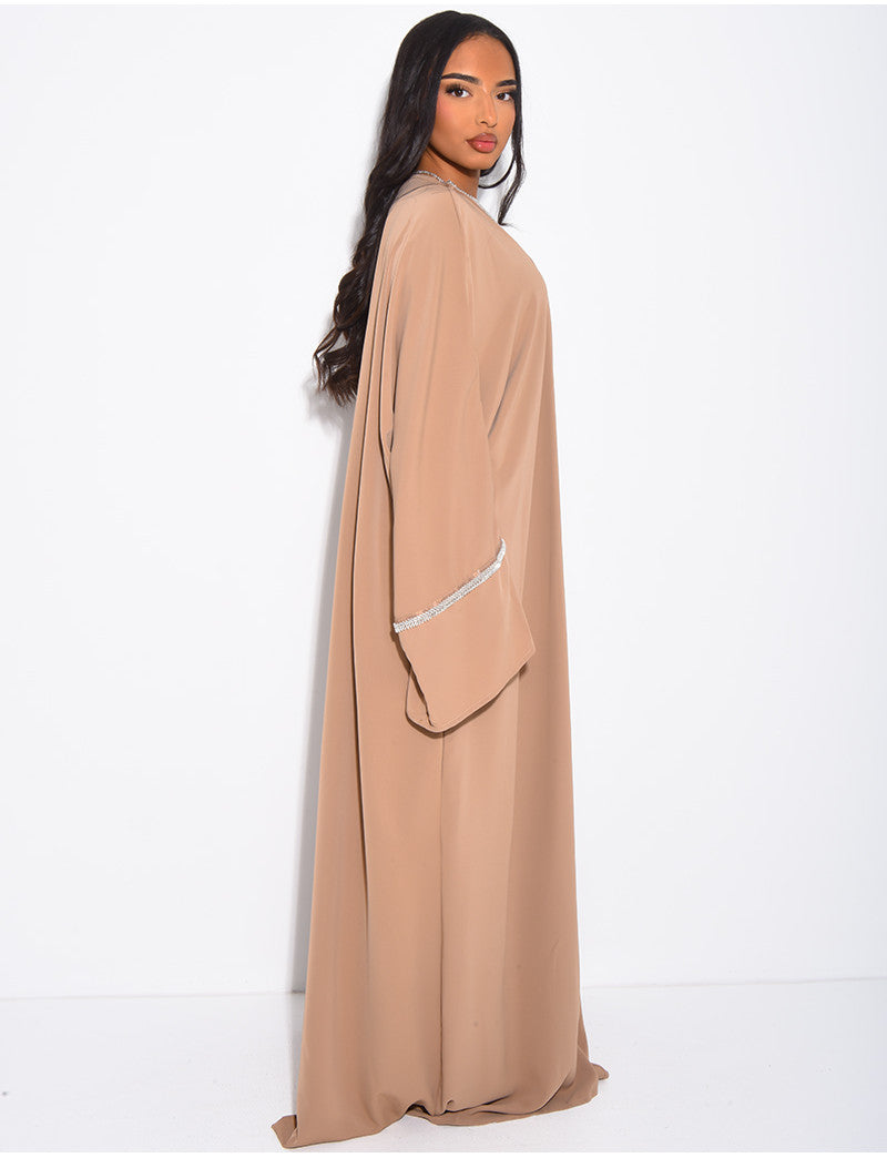 Kimono oversize à petites perles