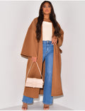 Kimono long et épais en feutrine