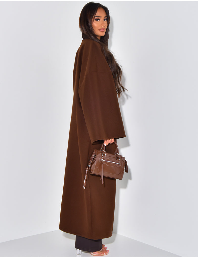 Kimono long et épais en feutrine