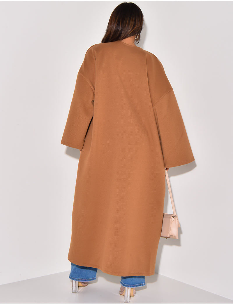 Kimono long et épais en feutrine