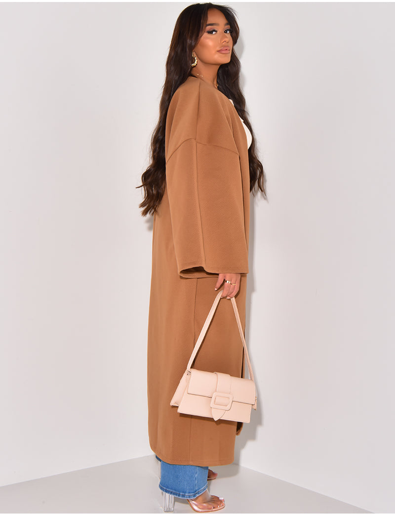 Kimono long et épais en feutrine