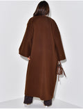 Kimono long et épais en feutrine