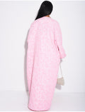 Kimono oversize texturé