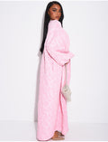 Kimono oversize texturé