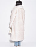 Manteau oversize à fourrure premium