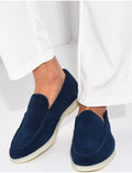 Mocassins en suédine