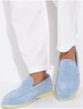 Mocassins en suédine