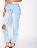 Mom jeans destroy