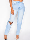 Mom jeans destroy