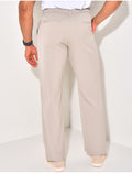 Pantalon à ceinture élastique