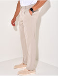 Pantalon à ceinture élastique