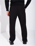 Pantalon à ceinture élastique