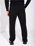 Pantalon à ceinture élastique