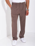 Pantalon à ceinture élastique