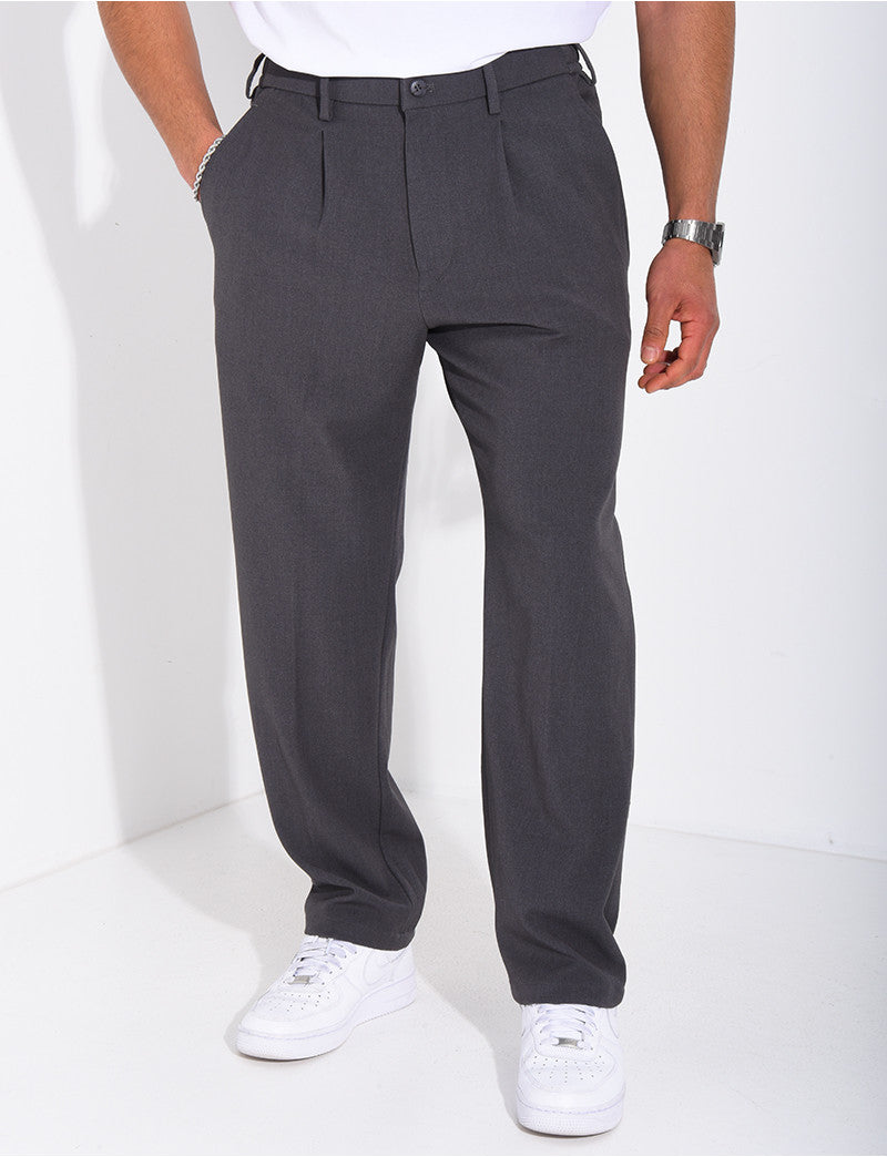 Pantalon à ceinture élastique