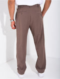 Pantalon à ceinture élastique