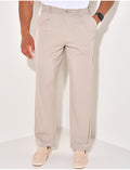 Pantalon à ceinture élastique