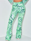 Pantalon à motif patte d'eph