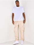 Pantalon à poches zip aux chevilles