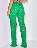 Pantalon au crochet