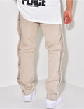 Pantalon cargo à pression