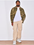 Pantalon cargo coupe droite