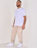 Pantalon cargo fin
