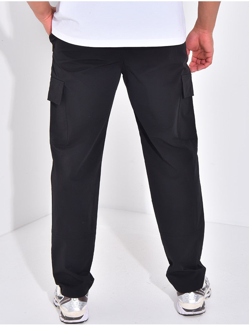 Pantalon cargo fin