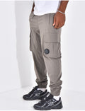 Pantalon cargo fin