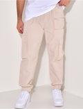 Pantalon cargo fin
