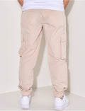 Pantalon cargo fin