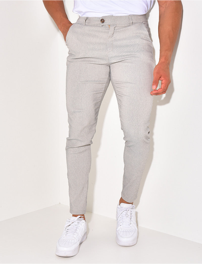 Pantalon chiné