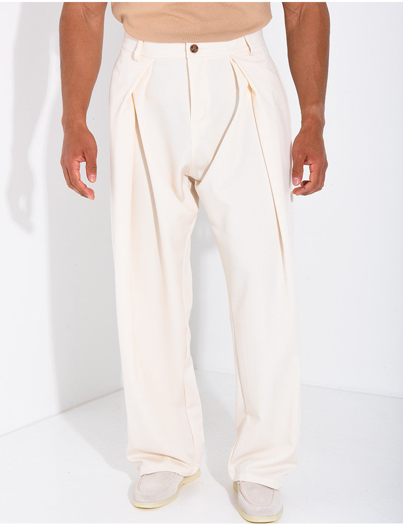 Pantalon coupe large